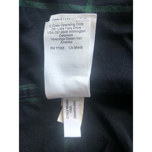 New j.Crew Brushed Twill Classic Button Down Shirt Multi Color Size XXL Mens - Picture 9 of 11